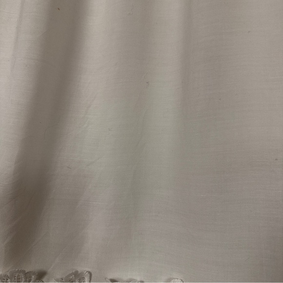 Solitaire Swim Bohemian Off The Shoulder White Lacey Dress / Cover up , M - Picture 14 of 16